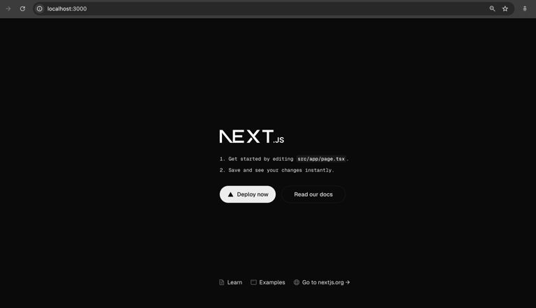 Next JS Screenshot of Next JS vs React NextJS Tutorial